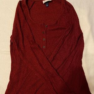 universal thread long sleeve tee